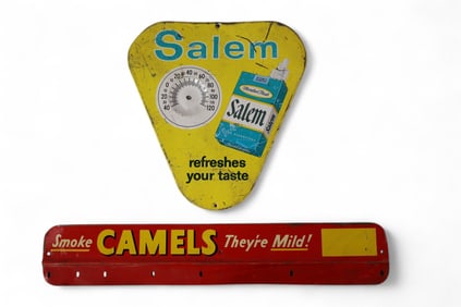 2 CIGARETTE SIGNS