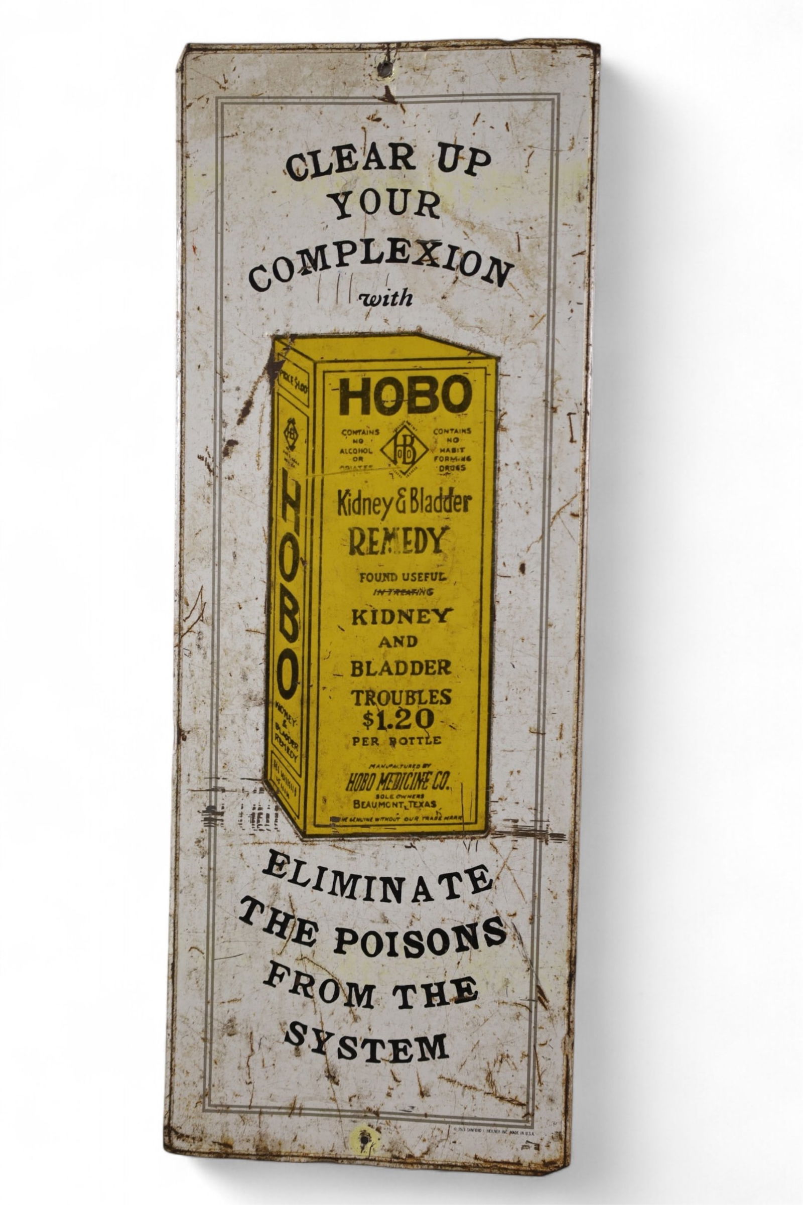 HOBO REMEDY SIGN (1 of 2)