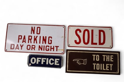 4 MISC SIGNS