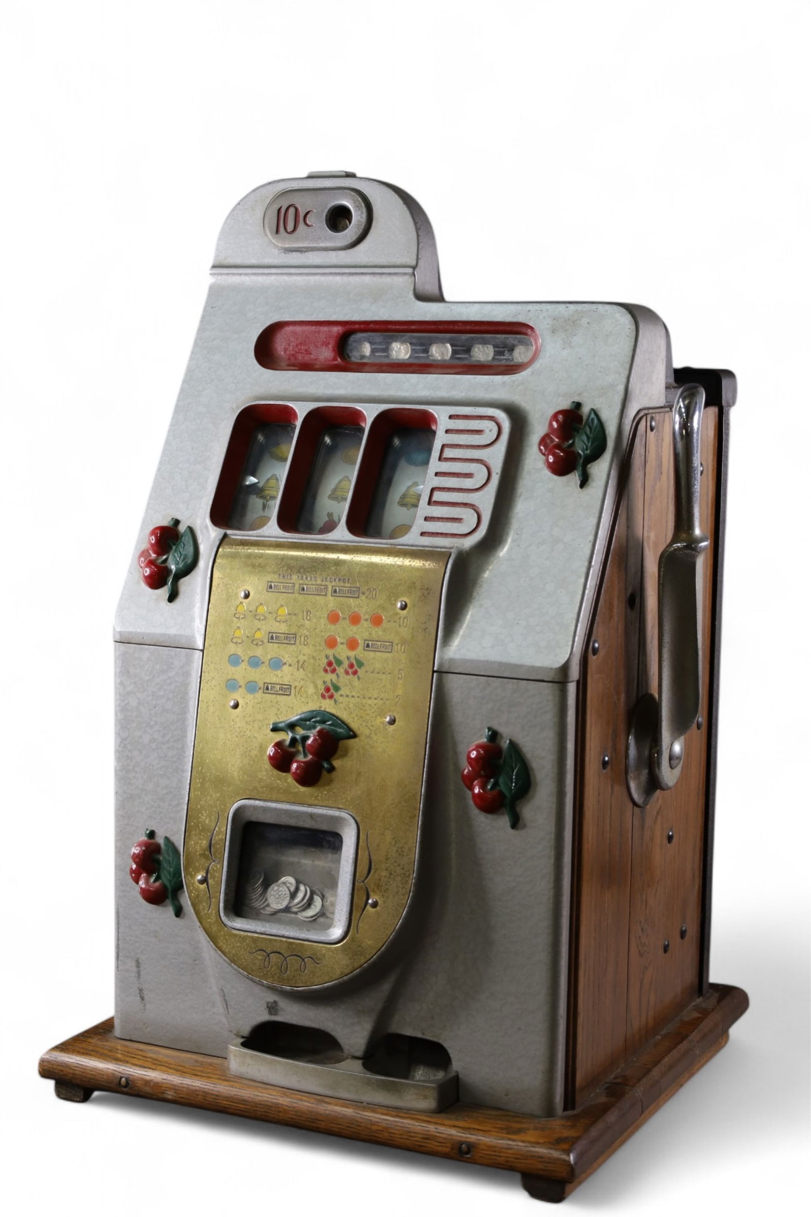 MILLS BLACK CHERRY SLOT MACHINE (1 of 4)