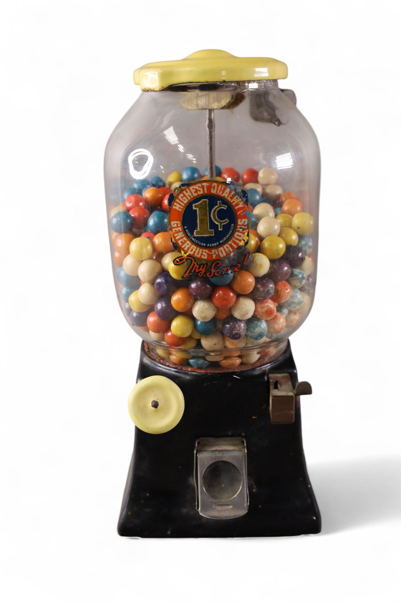 1 CENT NORTHWESTERN GUMBALL MACHINE (1 of 4)