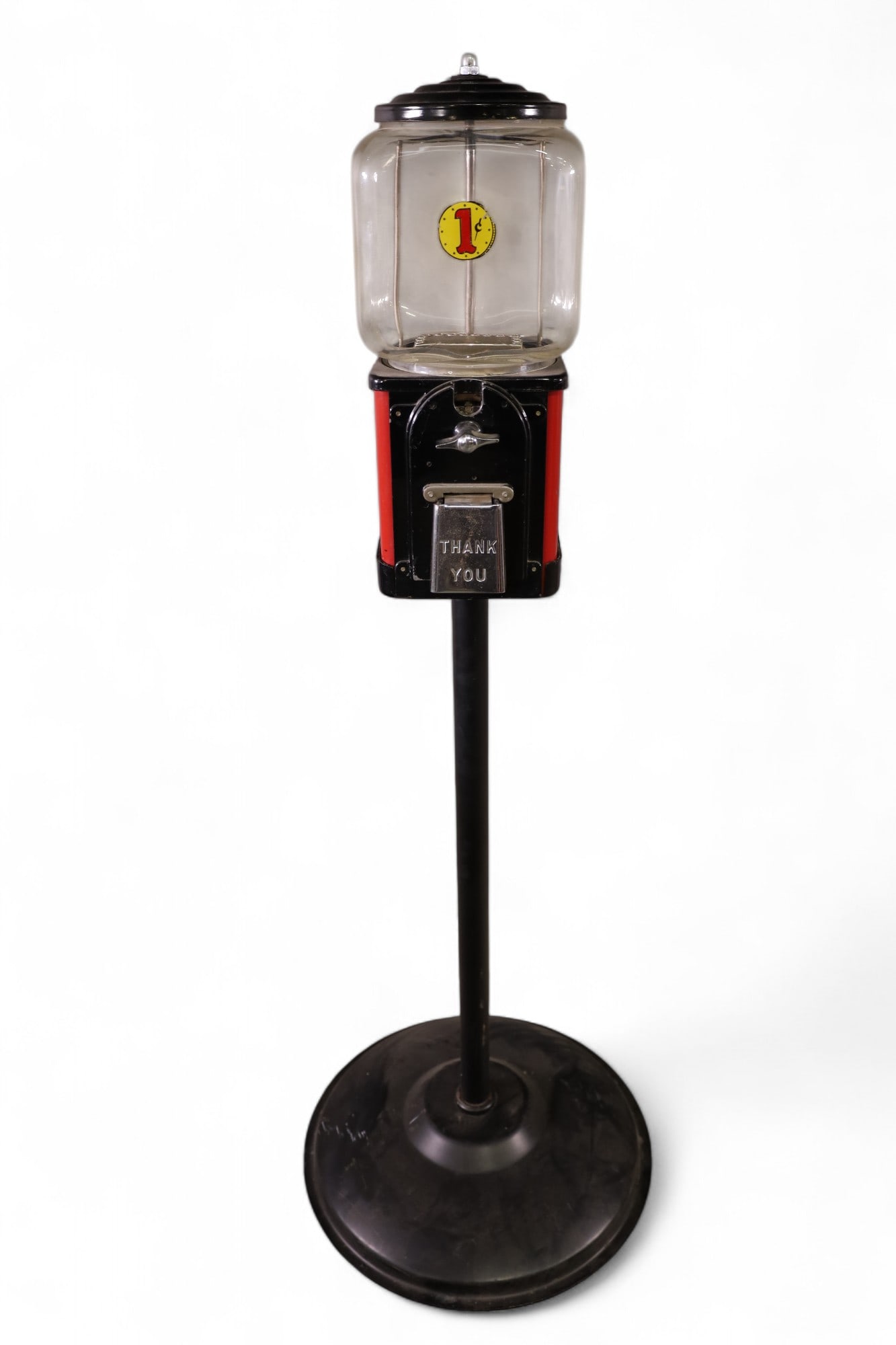GUMBALL MACHINE ON STAND (1 of 2)