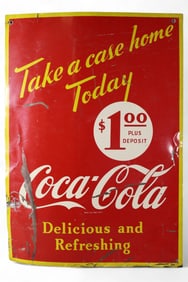COCA COLA TIN SIGN