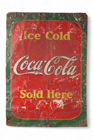 COCA COLA TIN SIGN