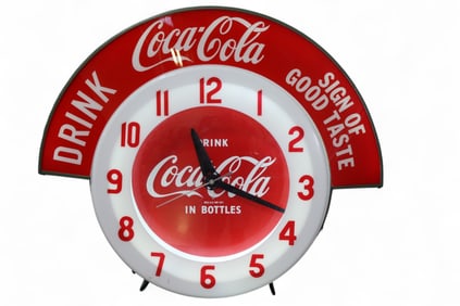 COCA COLA NEON CLOCK