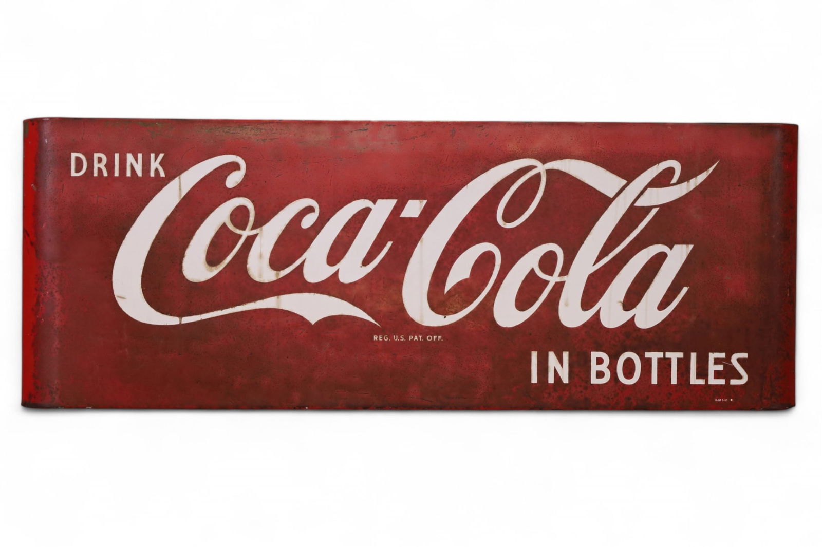 COCA COLA SLED SIGN (1 of 2)