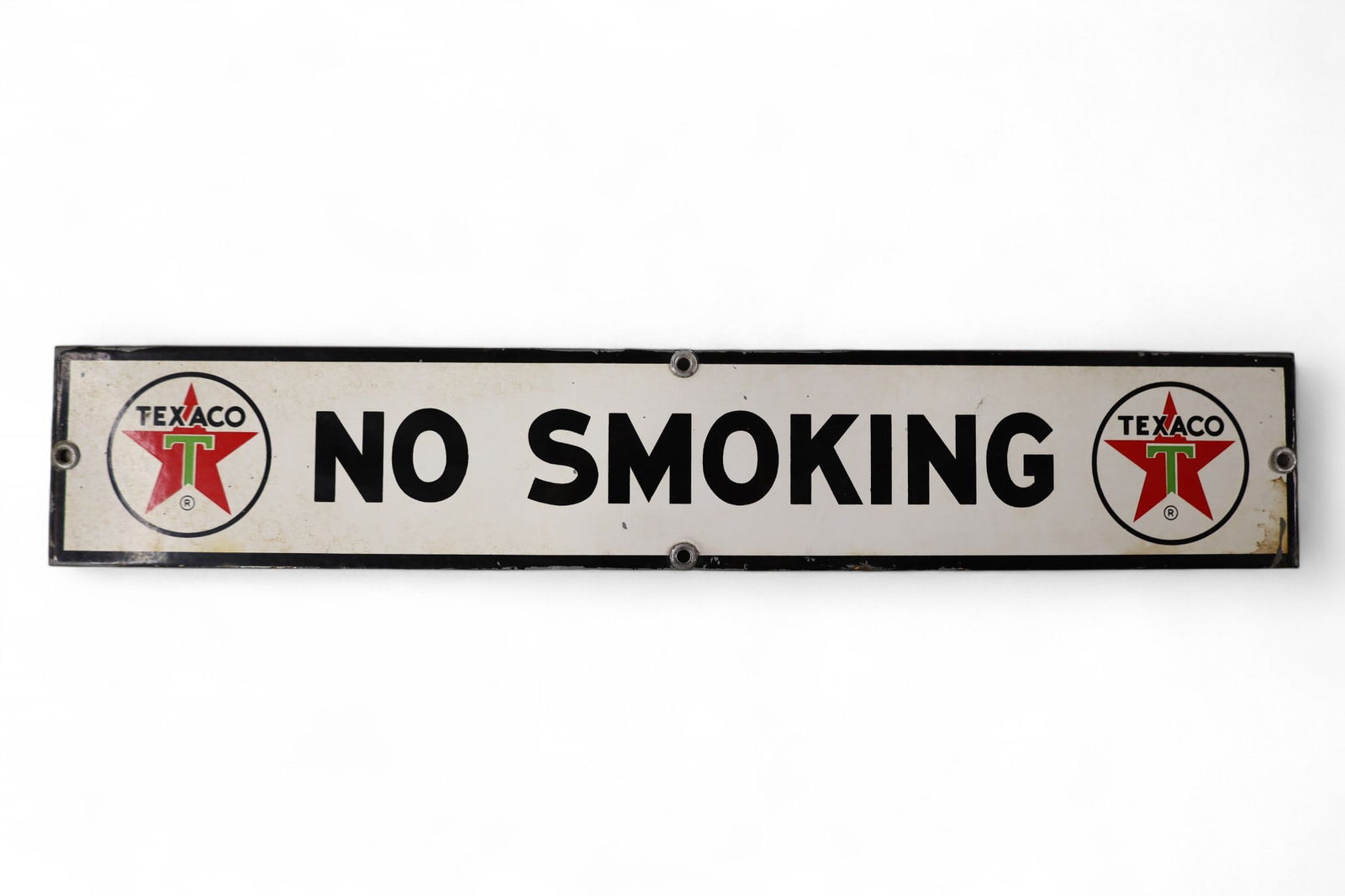 TEXACO PORCELAIN SIGN (1 of 2)