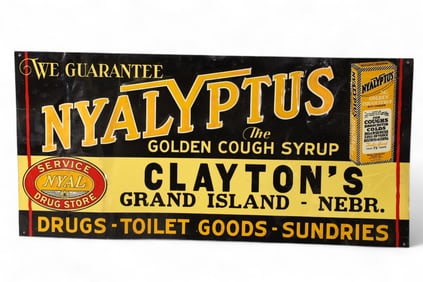 NYALYPTUS TIN SIGN