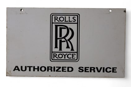 ROLLS ROYCE LICENSE PLATE
