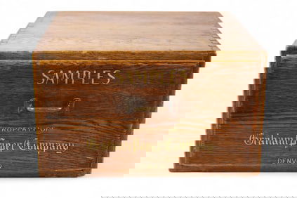 GRAHAM PAPER CO. SAMPLES BOX