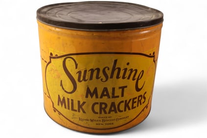SUNSHINE BISCUIT TIN