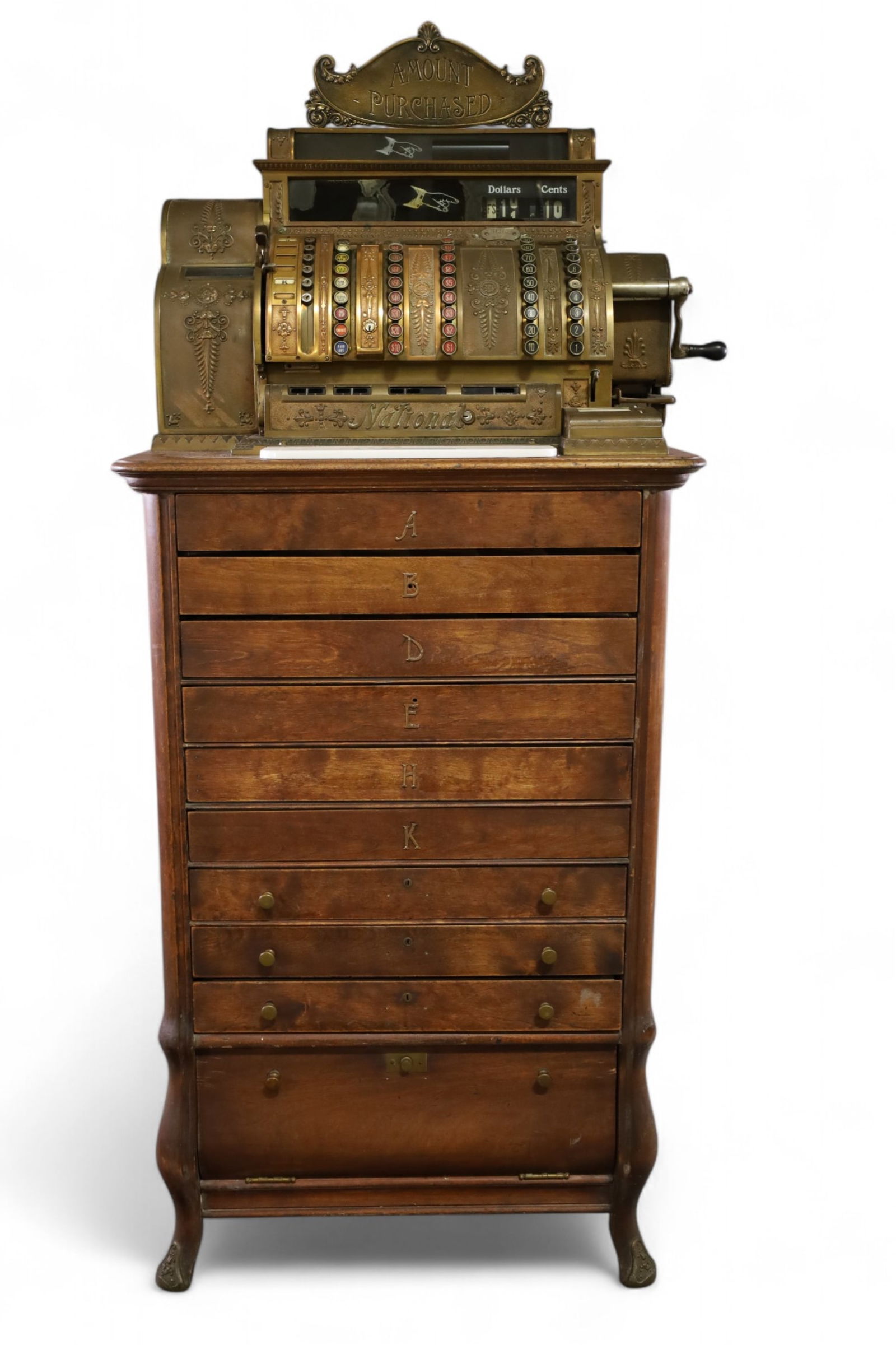 NATIONAL CASH REGISTER ON STAND (1 of 7)