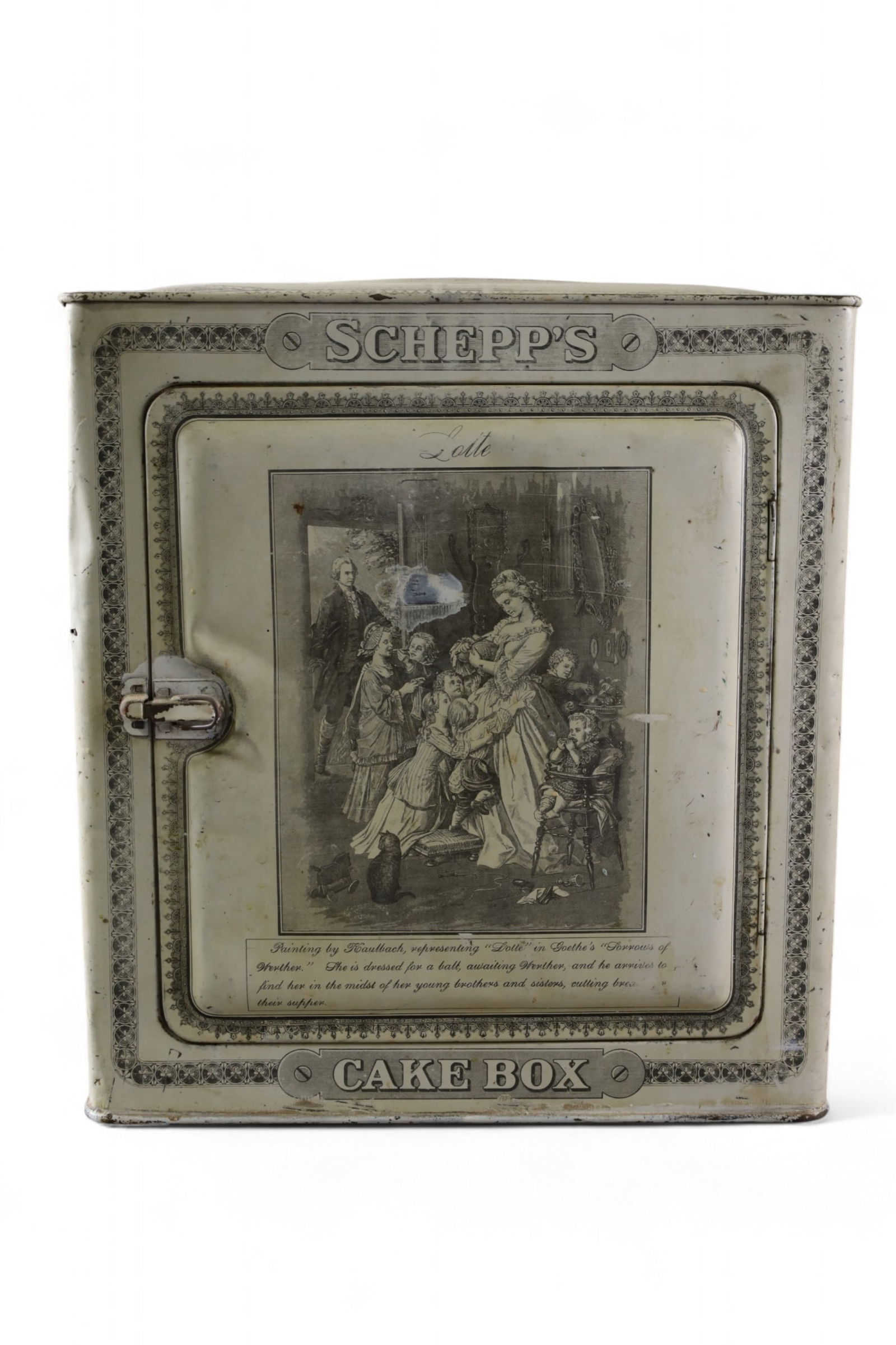 TIN LITHO CAKE BOX (1 of 3)