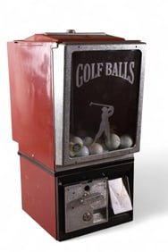 25 CENT GOLF BALL VENDING MACHINE