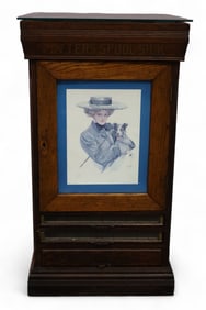 POTTERS SILK CO SPOOL CABINET