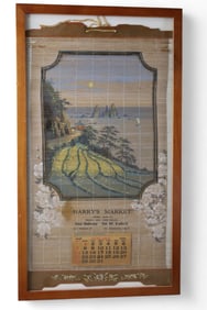 1940'S FRAMED CALENDAR