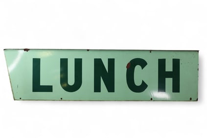 COCA COLA LUNCH SIGN