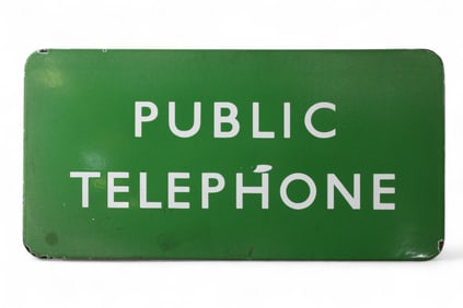 PUBLIC TELEPHONE SIGN
