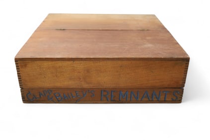 REMNANTS TABLE TOP BOX