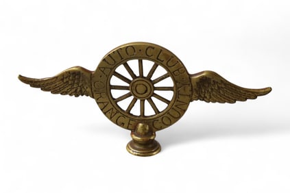 AUTO CLUB ORANGE COUNTY HOOD ORNAMENT