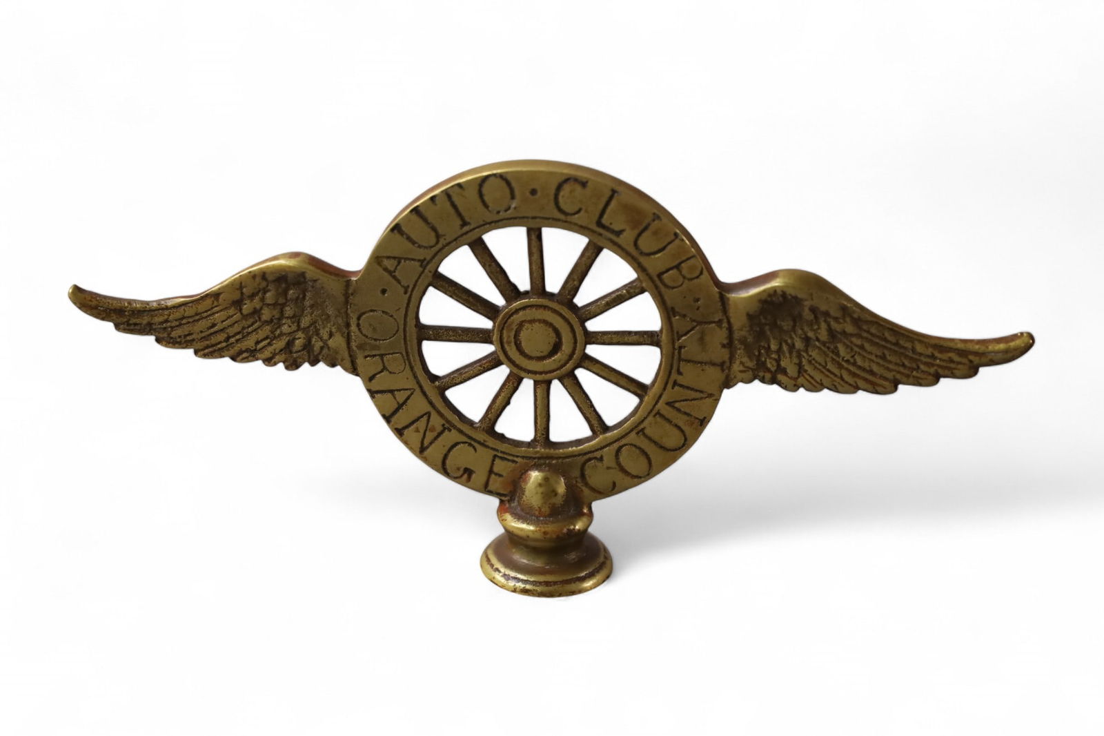 AUTO CLUB ORANGE COUNTY HOOD ORNAMENT (1 of 3)