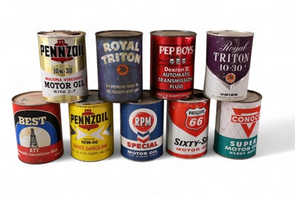 9 QUART OIL CANS