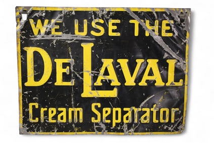 DELAVAL TIN SIGN