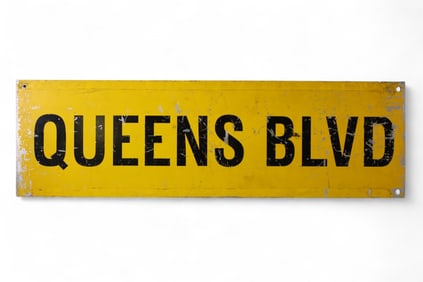 QUEENS BLVD SIGN