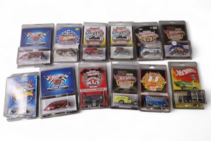 12 COLLECTORS EDITION HOT WHEELS
