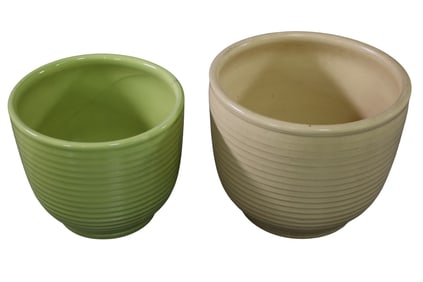 2 BAUER POTS