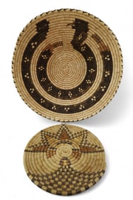 2 NATIVE AMERICAN BASKETS
