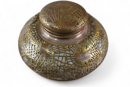 TIFFANY STUDIOS INKWELL