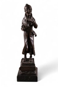CARL KAUBA BRONZE FIGURE