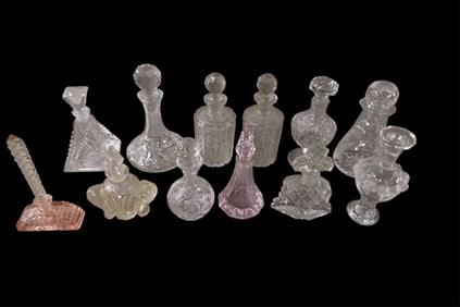12 PERFUME BOTTLES