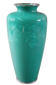 JAPANESE ENAMEL VASE