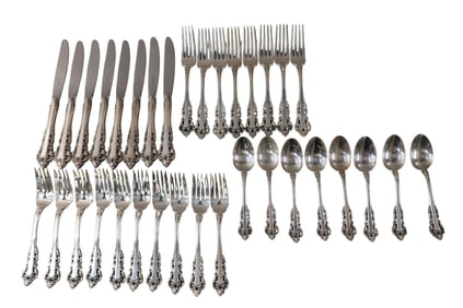 GORHAM STERLING SILVER FLATWARE SET