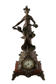 ANSONIA CYMRIC FIGURAL CLOCK