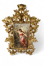 KPM PORCELAIN PLAQUE