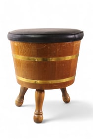 LARRY ARATAS FOOTSTOOL
