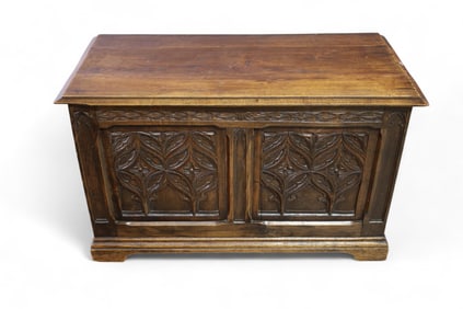 SMALL SPANISH STYLE BLANKET CHEST
