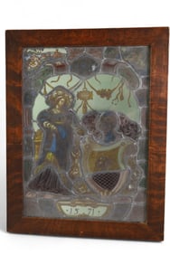 16TH CENTURY PAINTED WINDOW