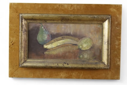 ANTIQUE FRUIT STILL LIFE PAINTING