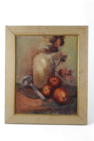 ETHEL CHRISTENSEN OIL PAINTING