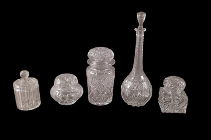 5 PIECES OF CRYSTAL
