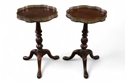 PAIR OF END TABLES