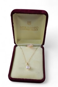 14K PEARL NECKLACE
