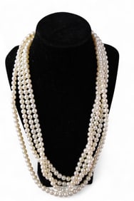 MACYS 100" OF PEARLS