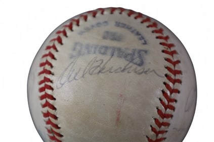 SIGNED DODGERS' BASEBALL
