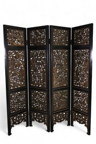 4 PANEL ASIAN SCREEN