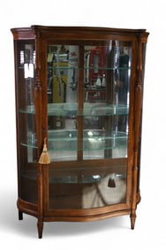 1900'S AM. OAK CHINA CABINET